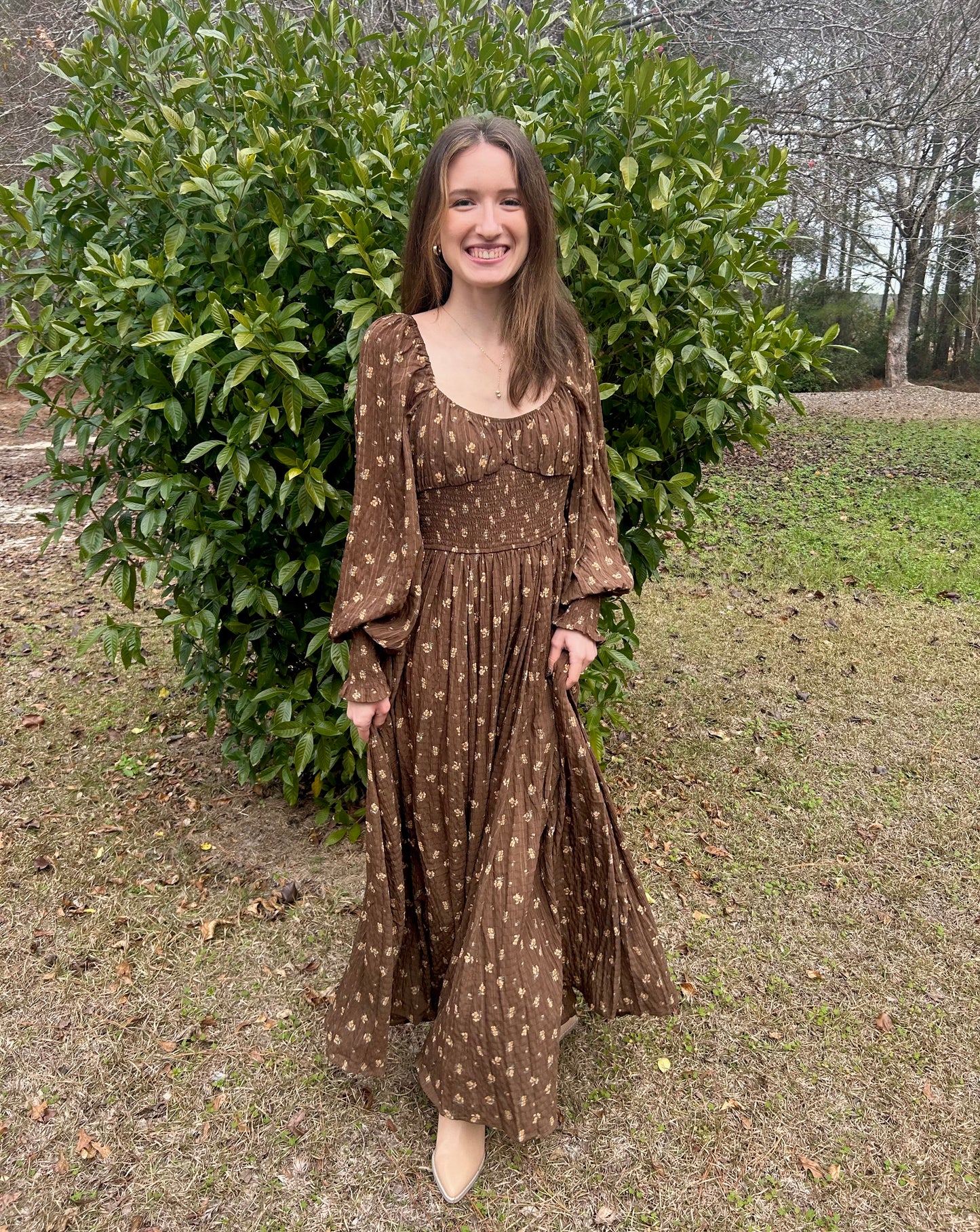 The Hannah Floral Maxi Dress