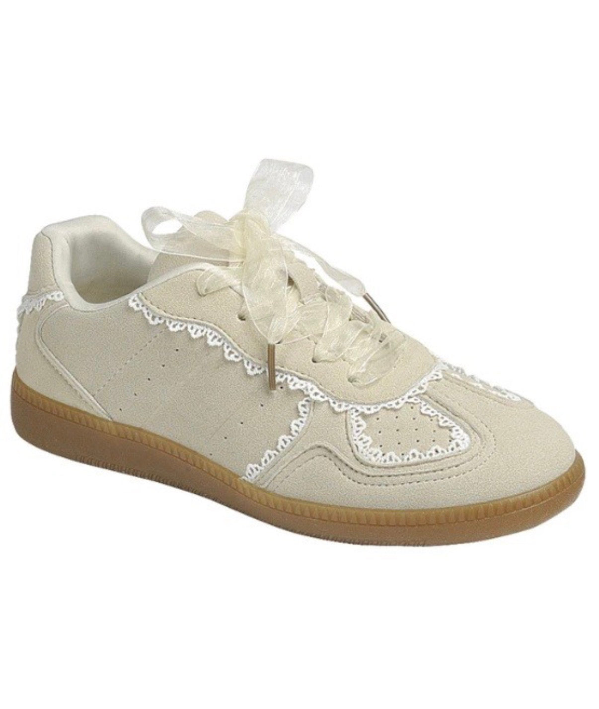 The Lovely Lace Sneakers Nude