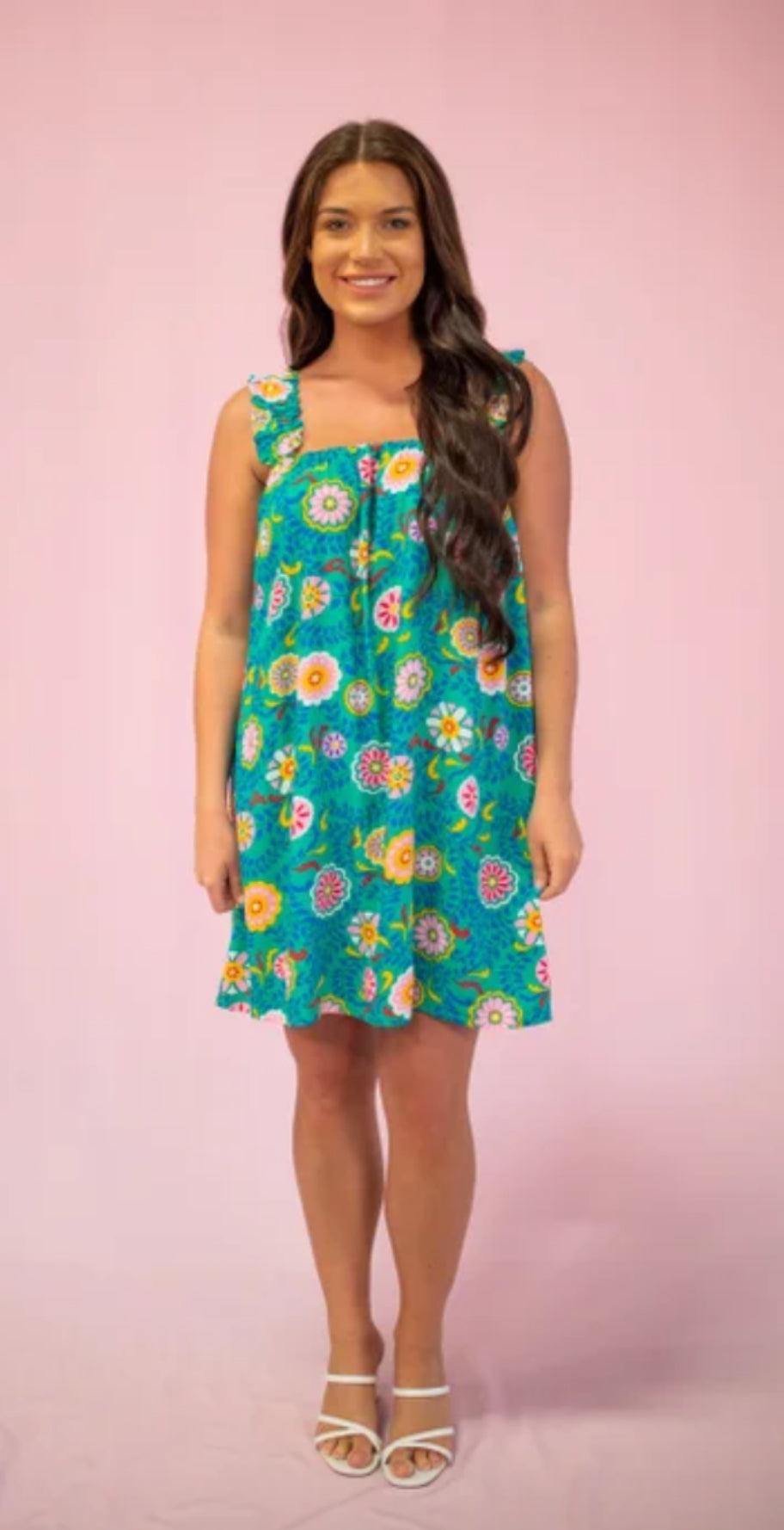 The Floral Isle Mini Dress