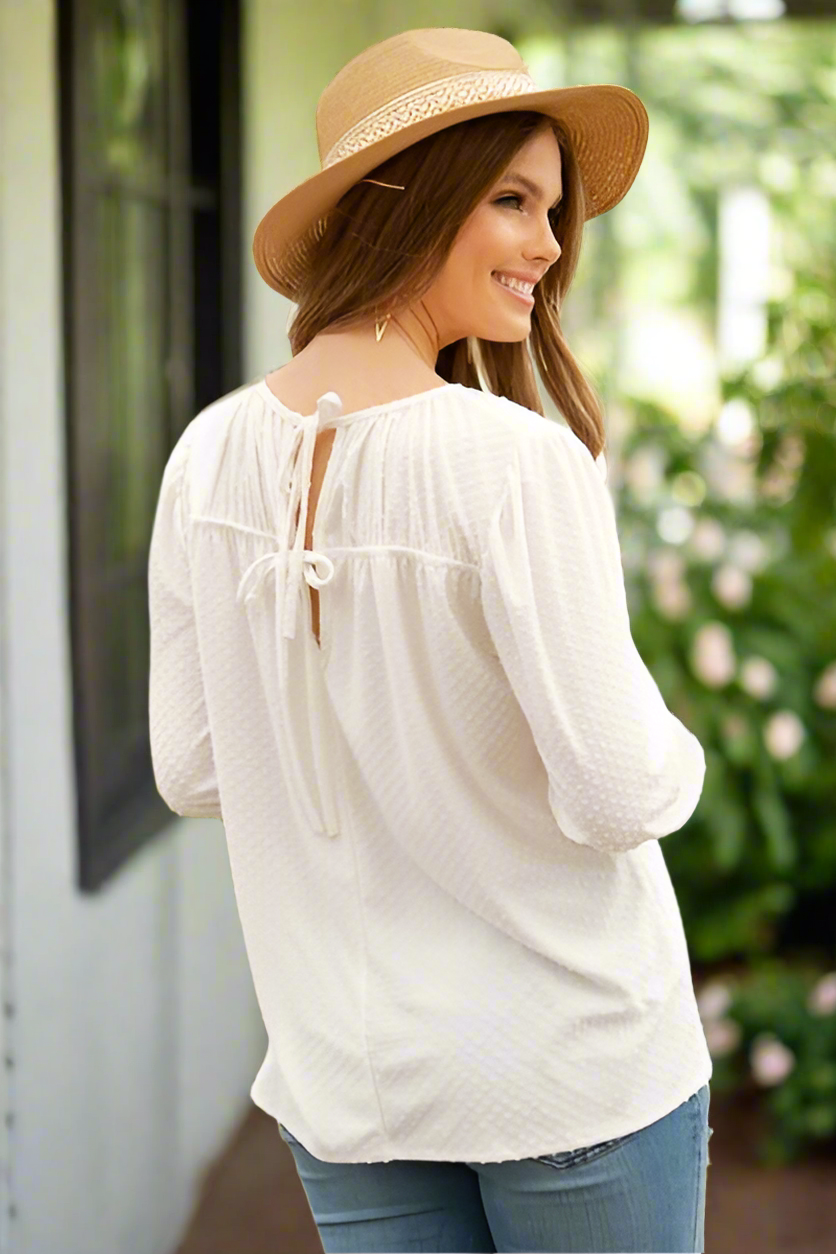 Celeste Half Sleeve Top