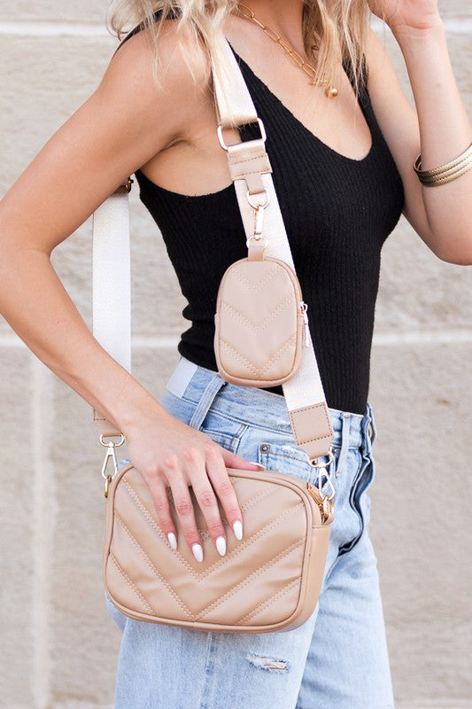 Elesia Quilted Crossbody