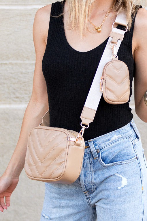 Elesia Quilted Crossbody
