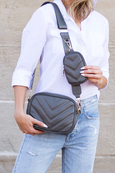 Elesia Quilted Crossbody