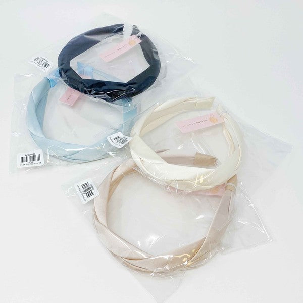 Satin Silk Braid Headband