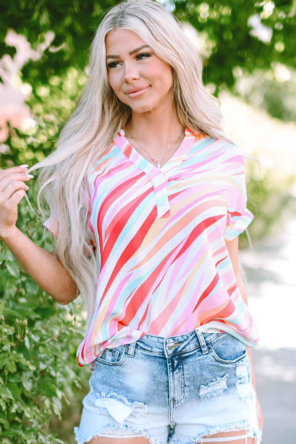 Zebra Diva Top