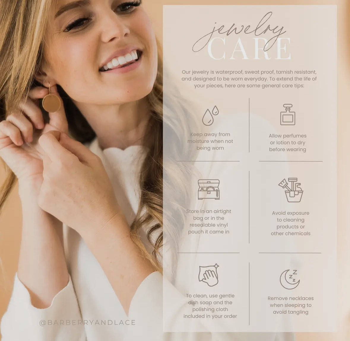 Concave Disc Stud Earrings - Waterproof, Hypoallergenic