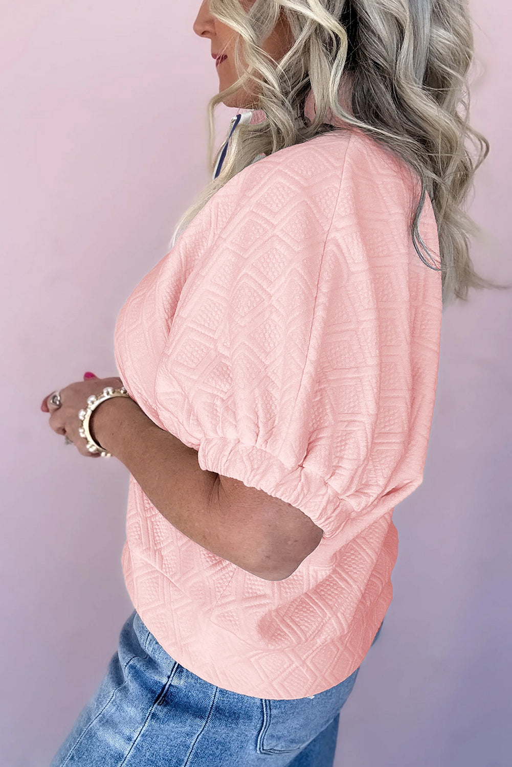 Maggie Half Zip Top