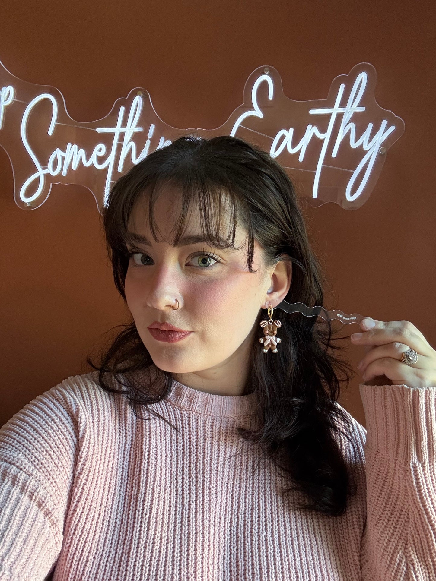 Gingerbread Mouse Huggies