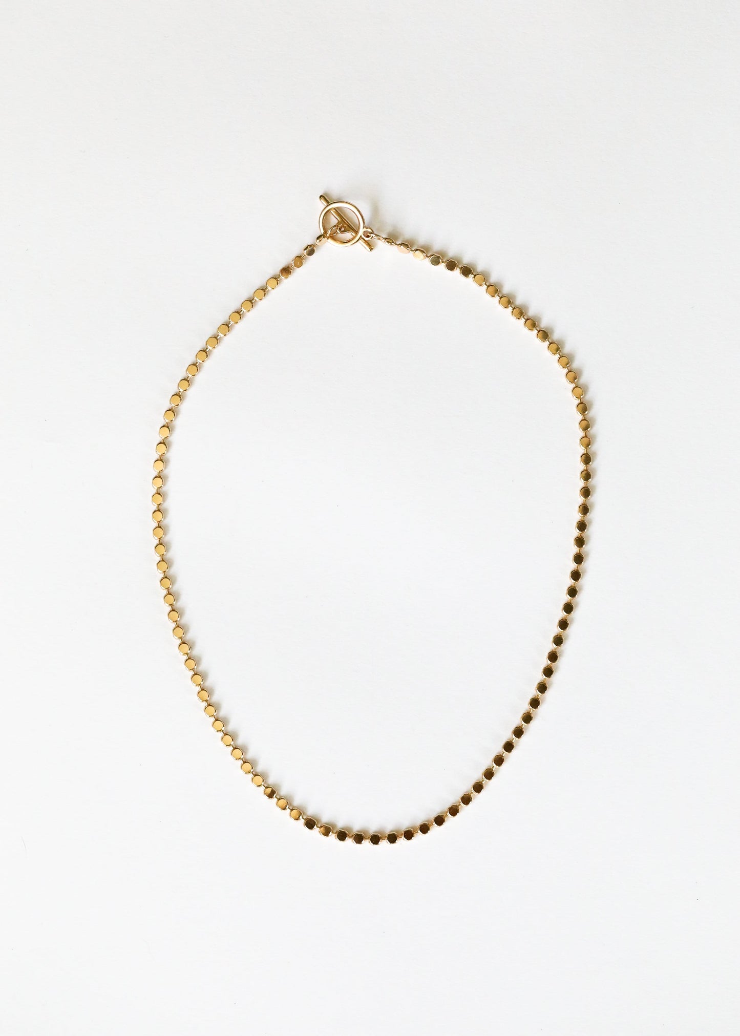 Mostly Minimalist || Gold Necklace