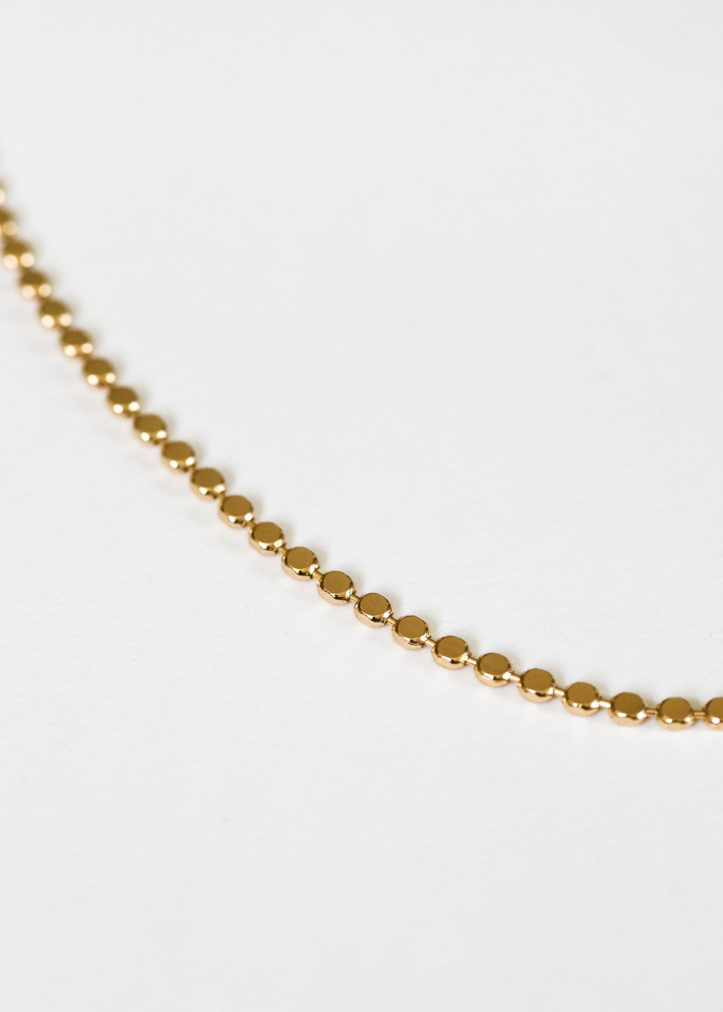 Mostly Minimalist || Gold Necklace