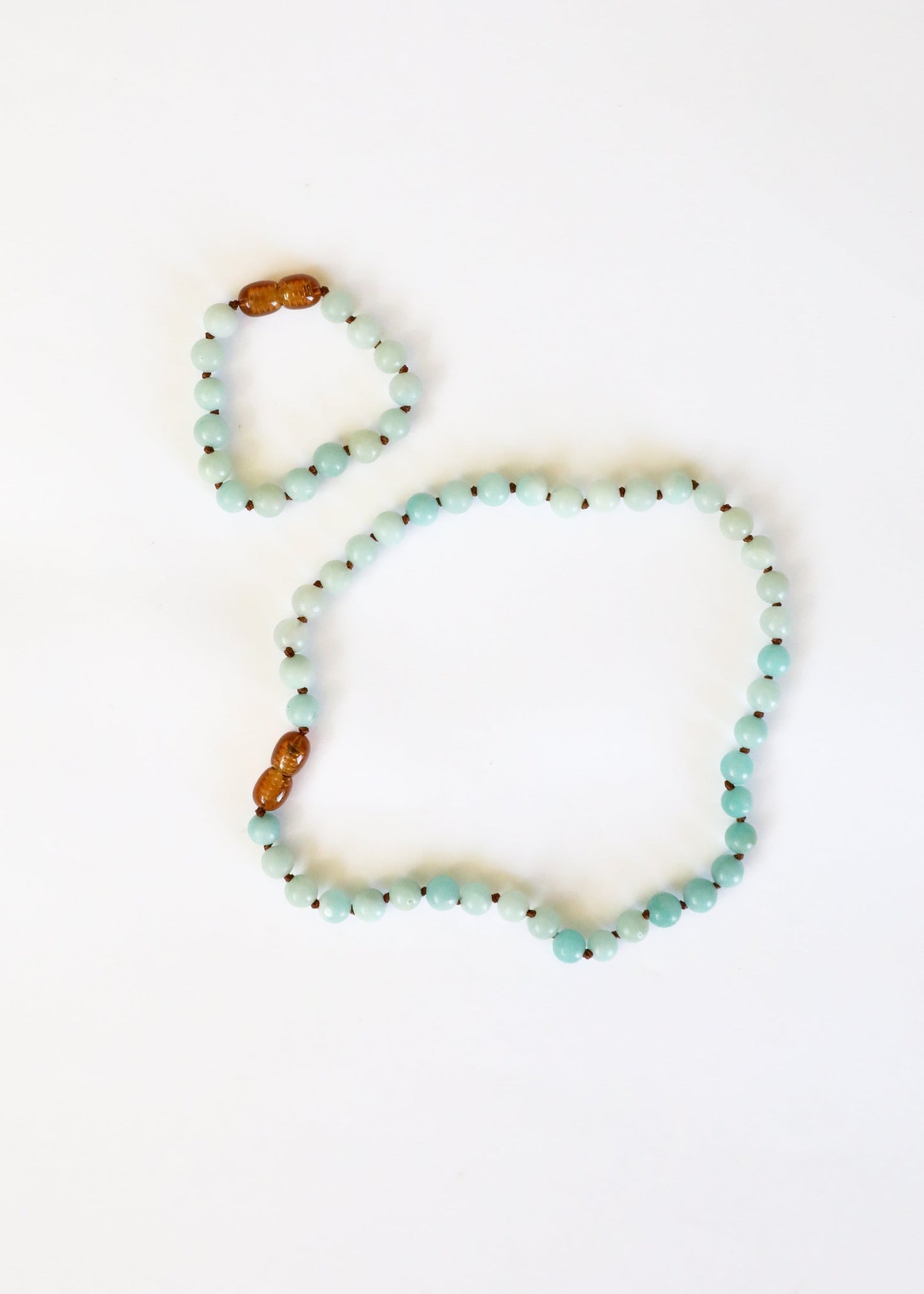 Pure Gemstone + Amazonite || Necklace