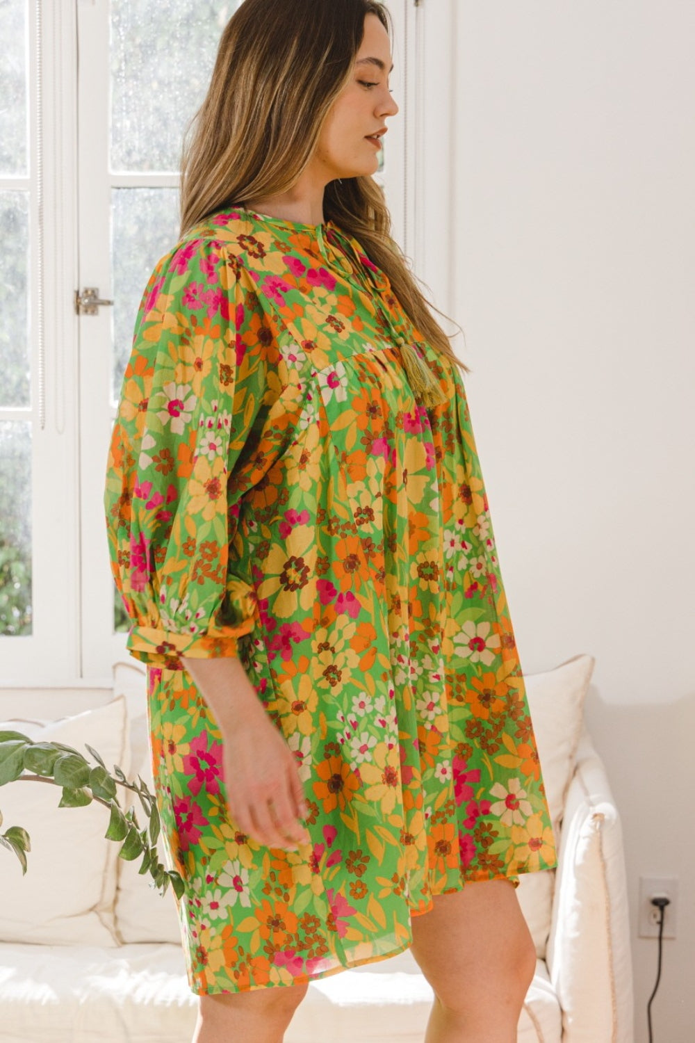 Ophelia Floral Mini Dress