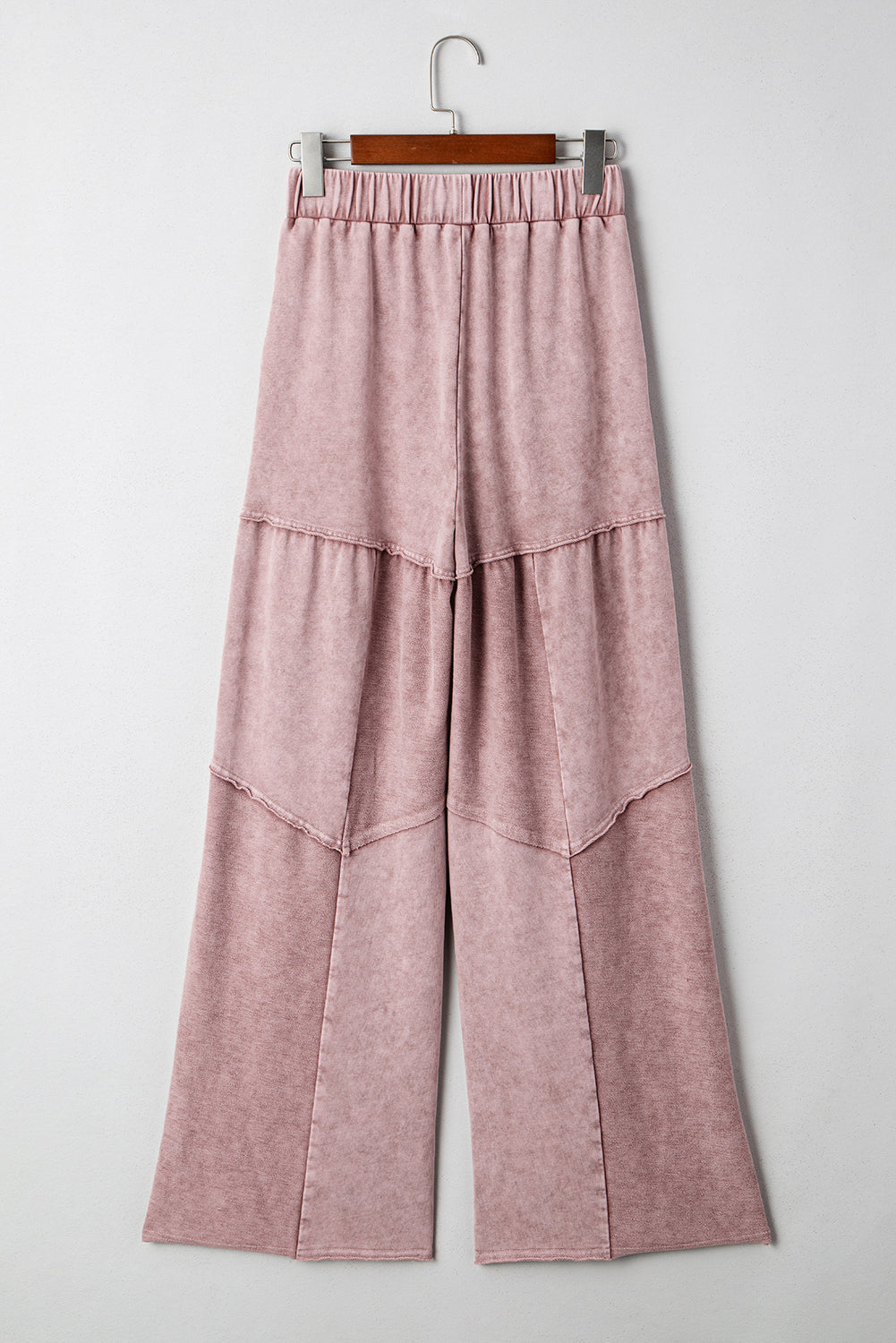 Mineral Wash Patchwork Drawstring Pants