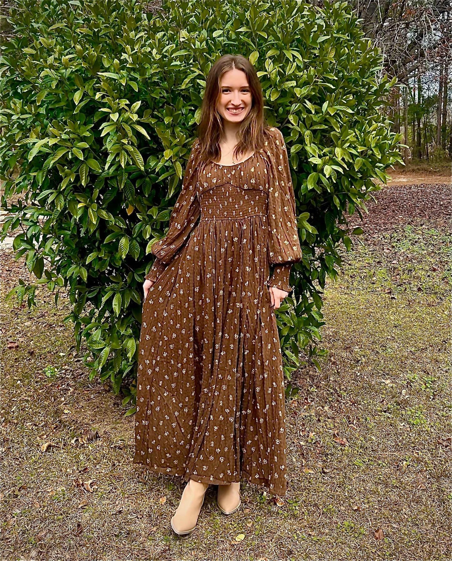 The Hannah Floral Maxi Dress