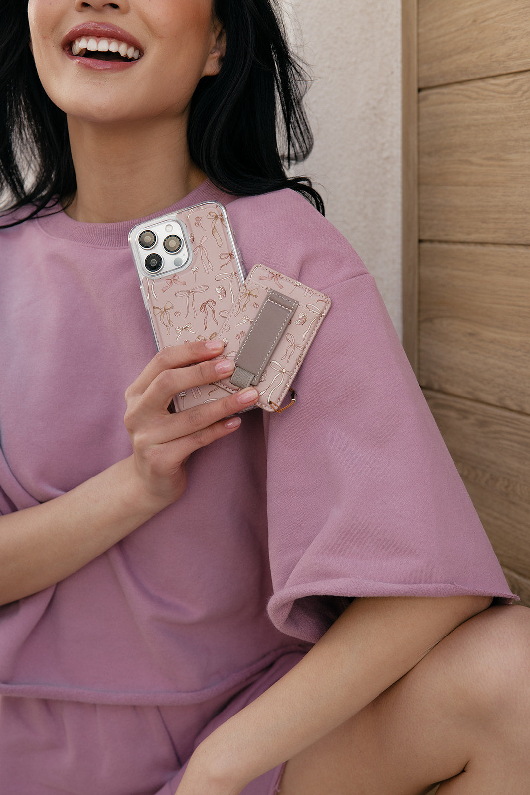 Blush and Bows Magnetic Case and Wallet