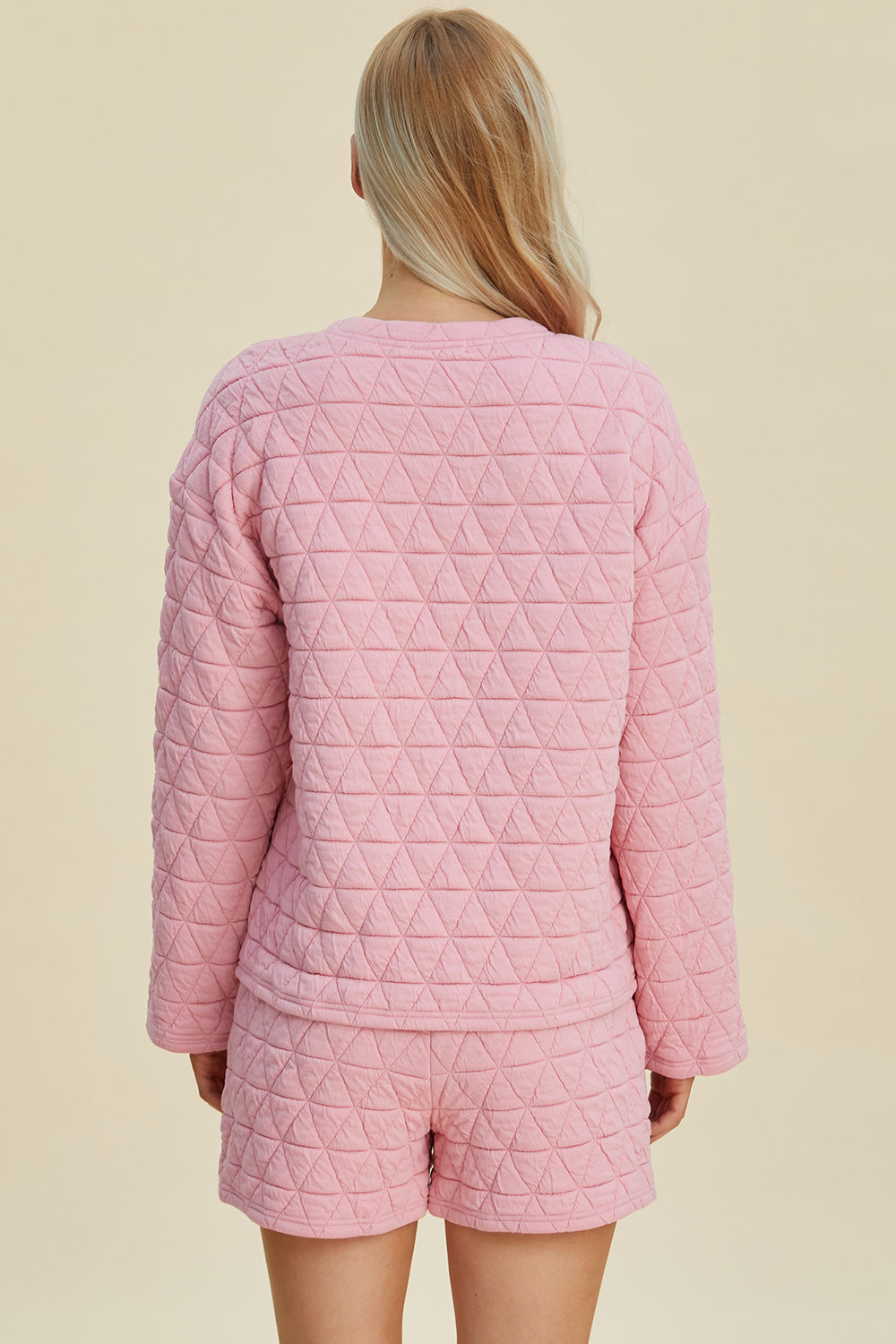 Faith Double Take Texture Shorts Set