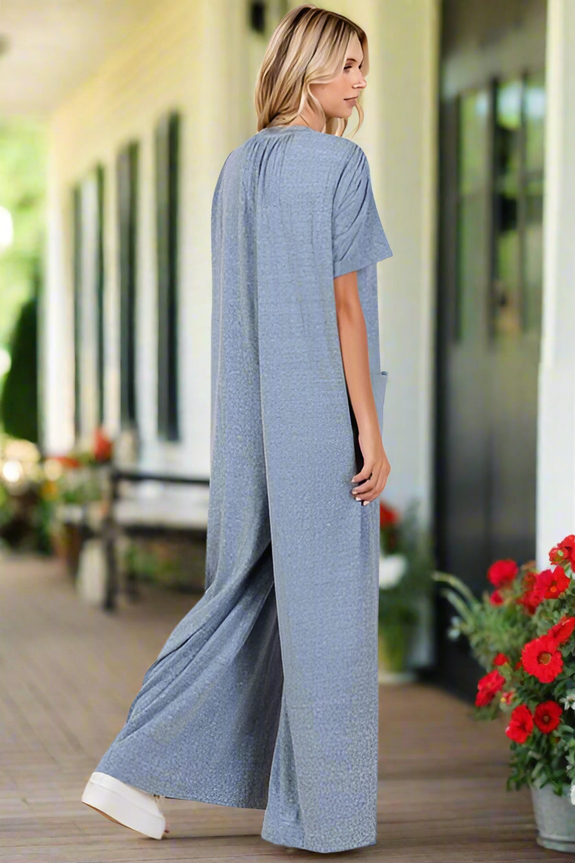 Great Beginning Wide Leg Jumpsuit