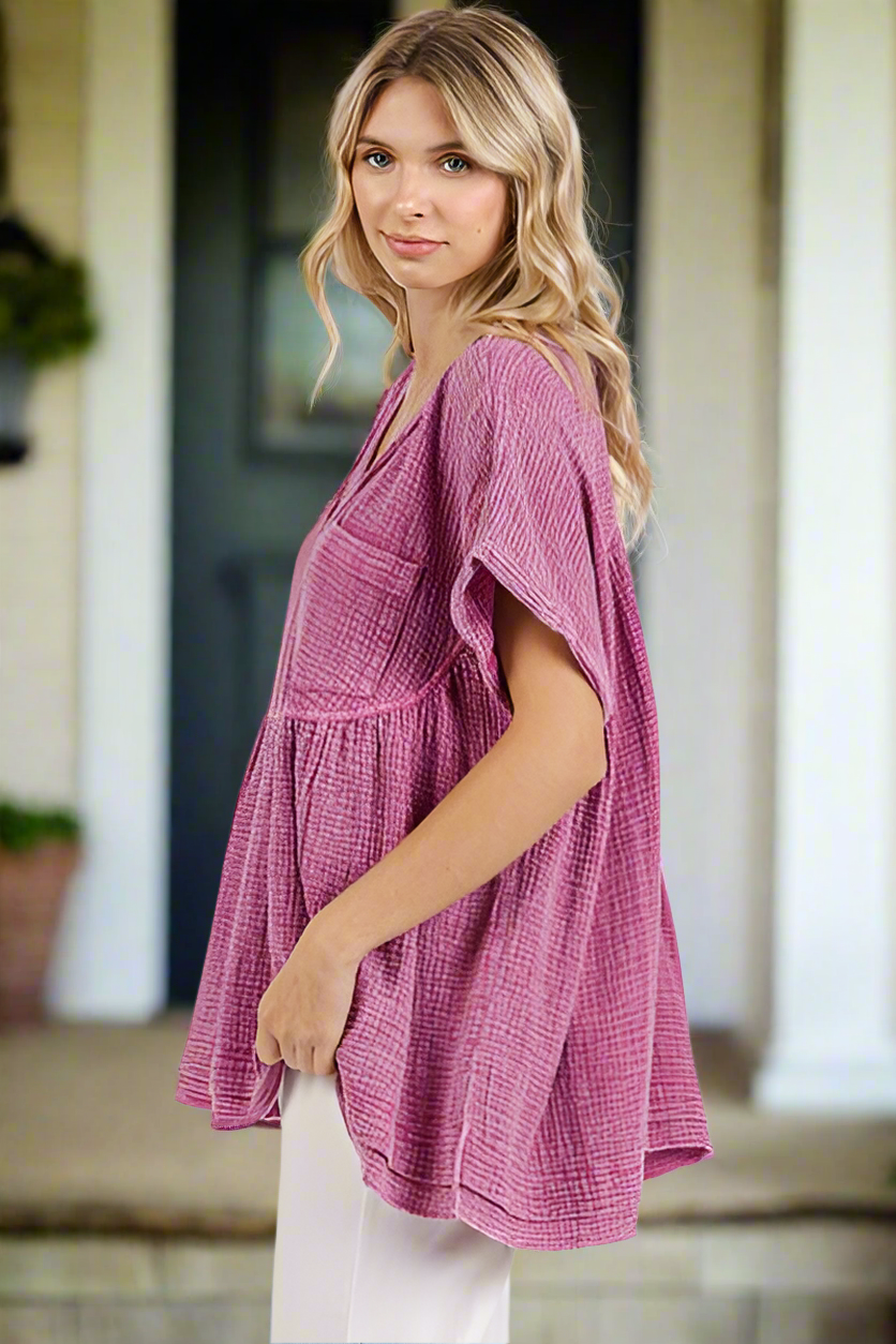 Mittoshop Mineral Wash Top
