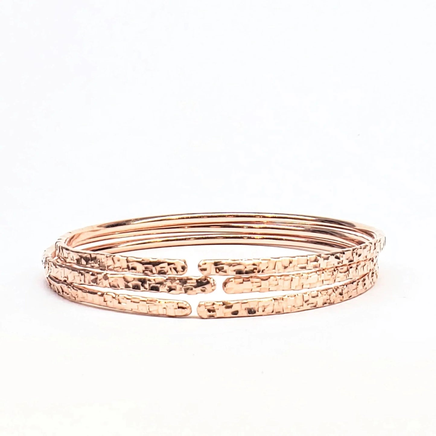 Brides Magazine Featured Copper Bangle in 4 Sizes