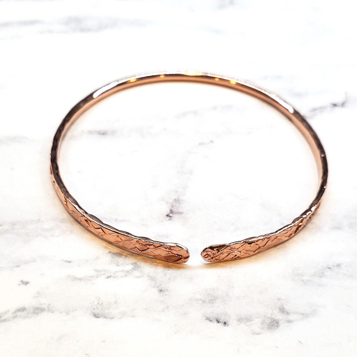 Brides Magazine Featured Copper Bangle in 4 Sizes