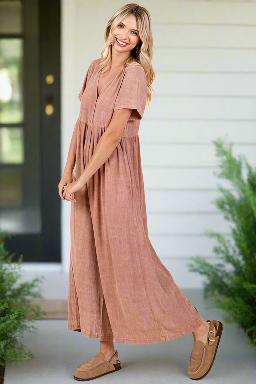 Mittoshop Mineral Wash Jumpsuit