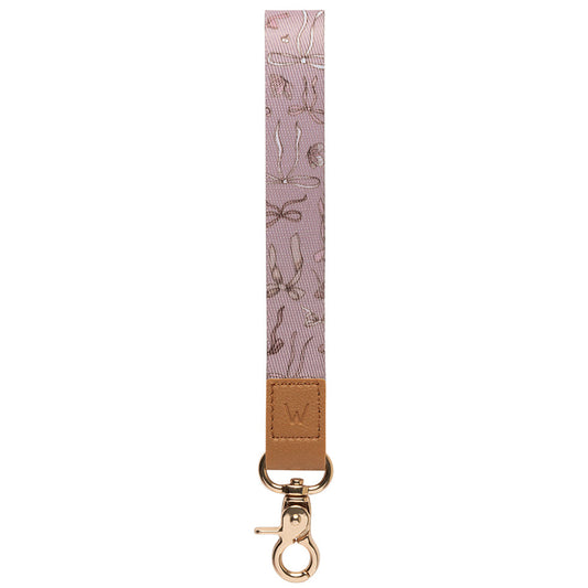 Blush and Bows Wrist Lanyard