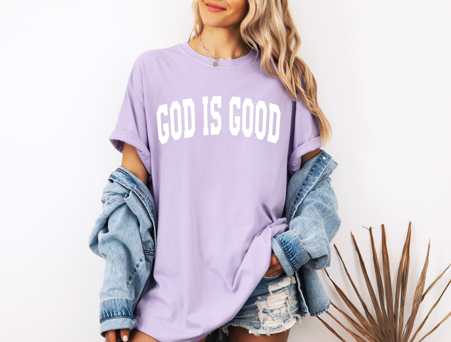 God is good Christian Comfort Colors Garment Dyed T Shirt