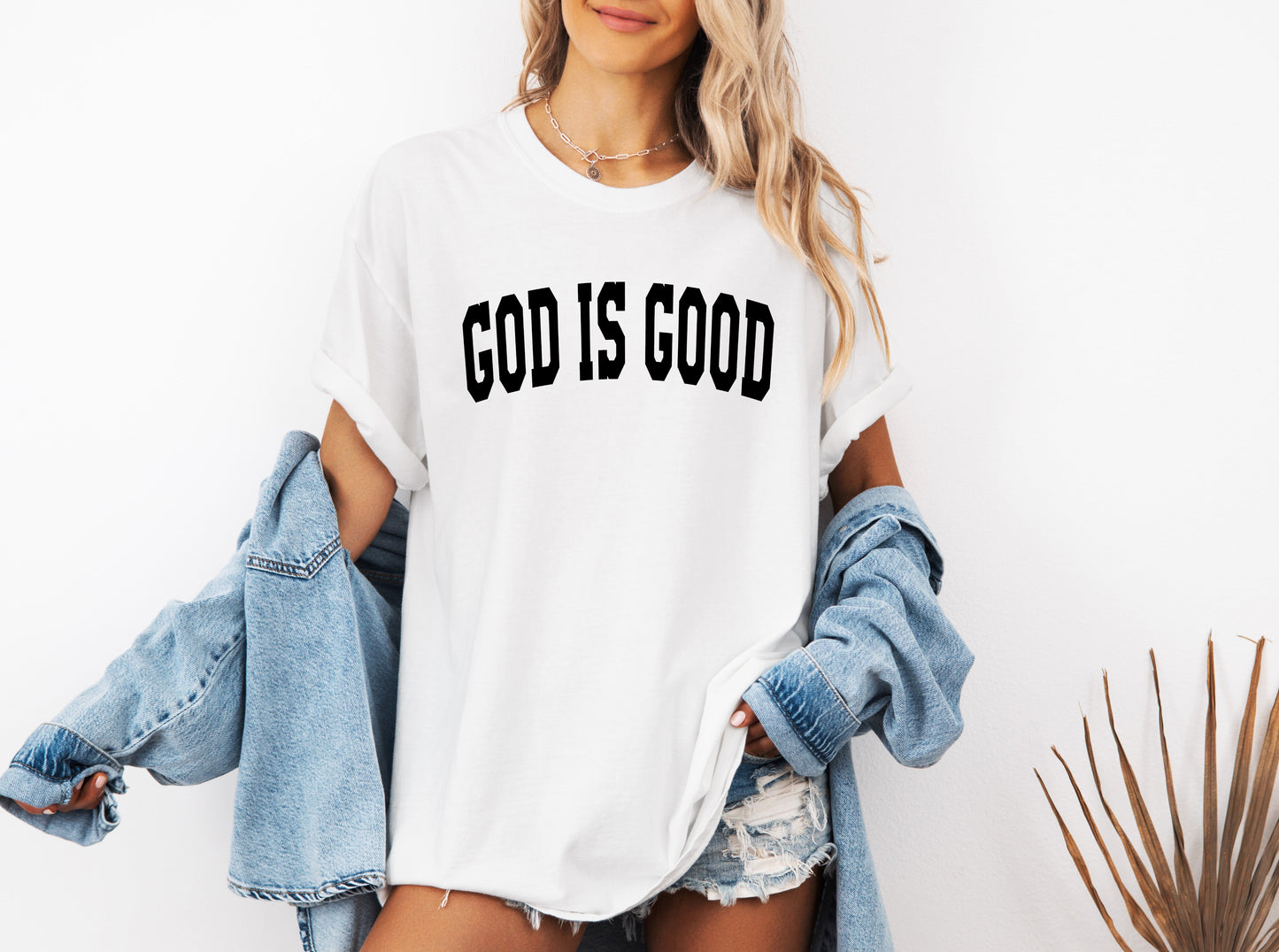 God is good Christian Comfort Colors Garment Dyed T Shirt