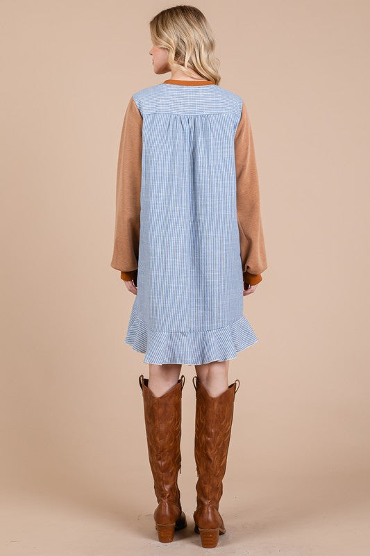 Certainly You Terry Sweatshirt Dress