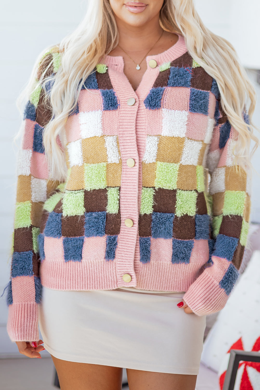 City Cozy Button Front Cardigan Sweater