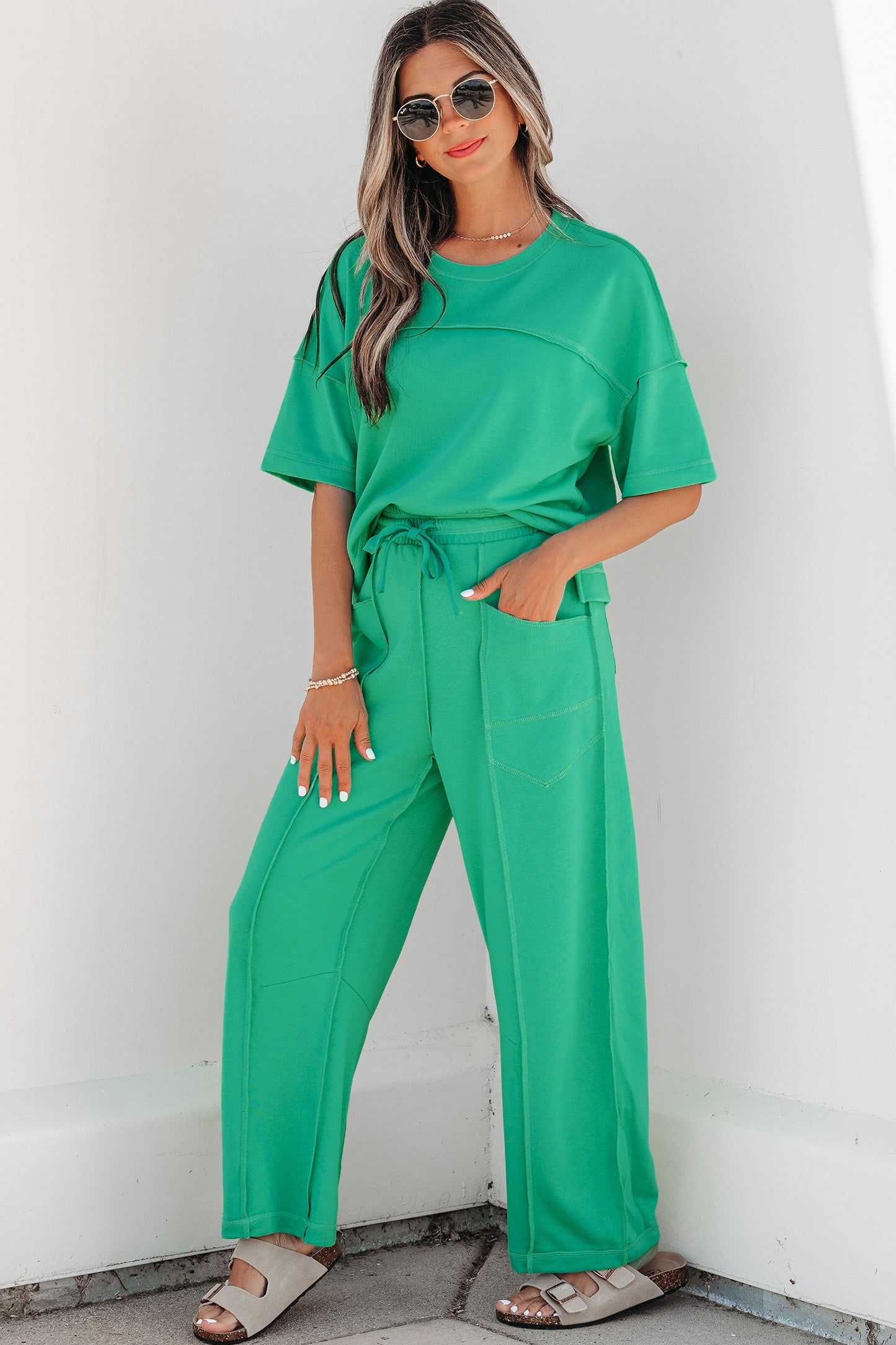 Never Late Pants Set