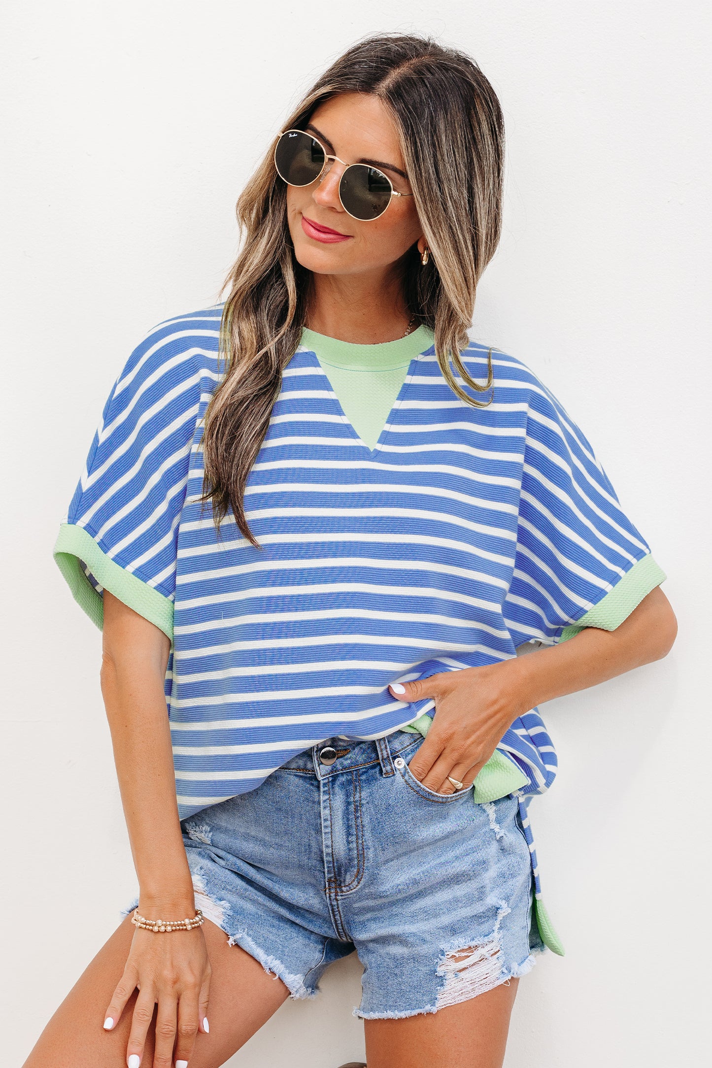 Sky Coater Striped Top