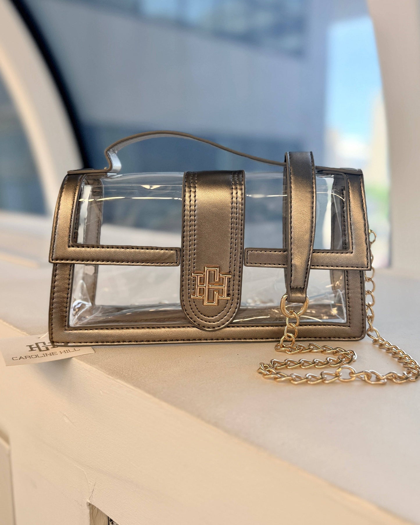 Grace Clear Bag Black Pearl