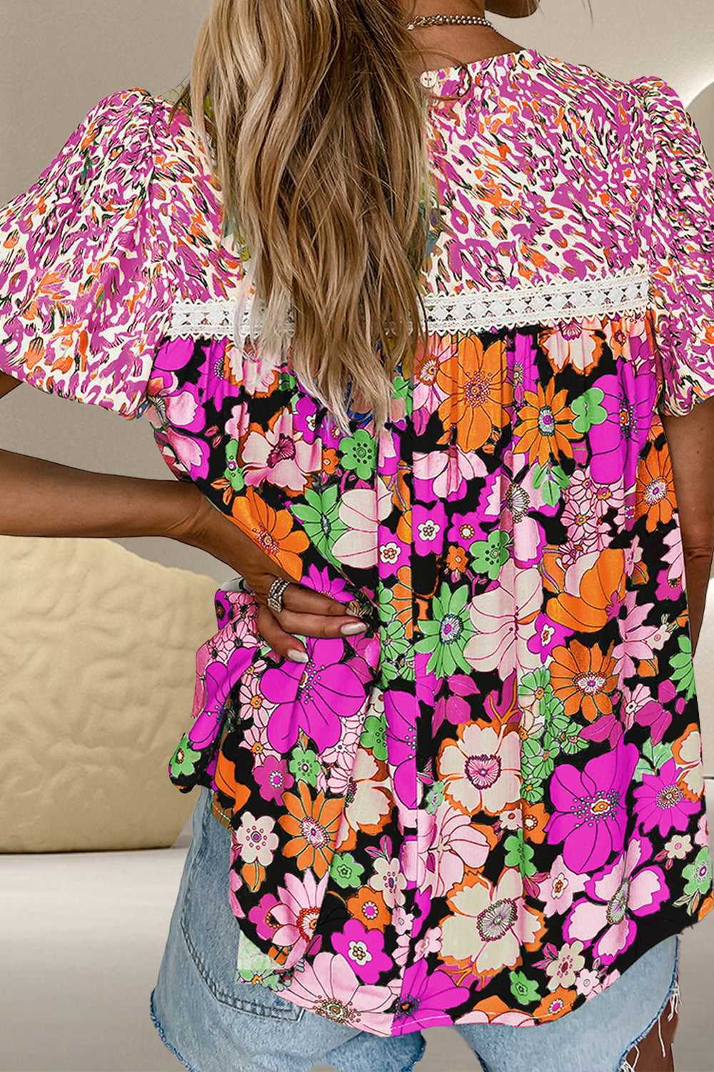 Love Of A Lifetime Floral Top