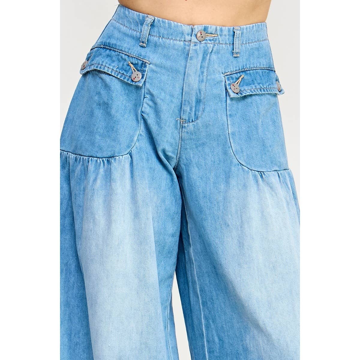 Loving Life Wide Leg Jeans
