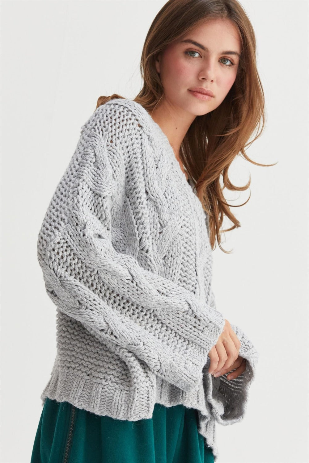 HYFVE Cable Knit Sweater