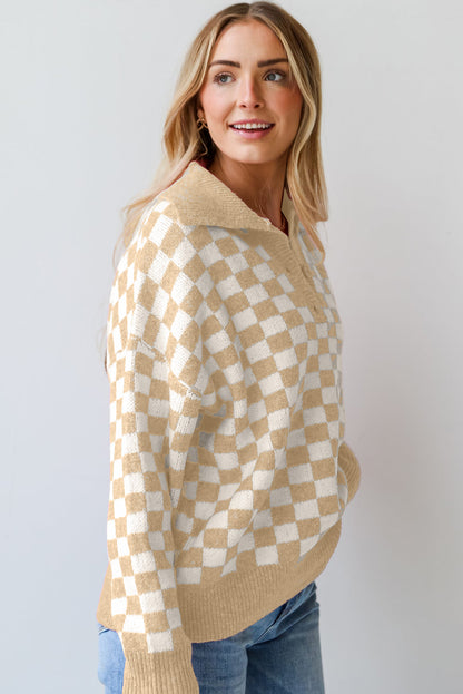 All Checked In Sweater