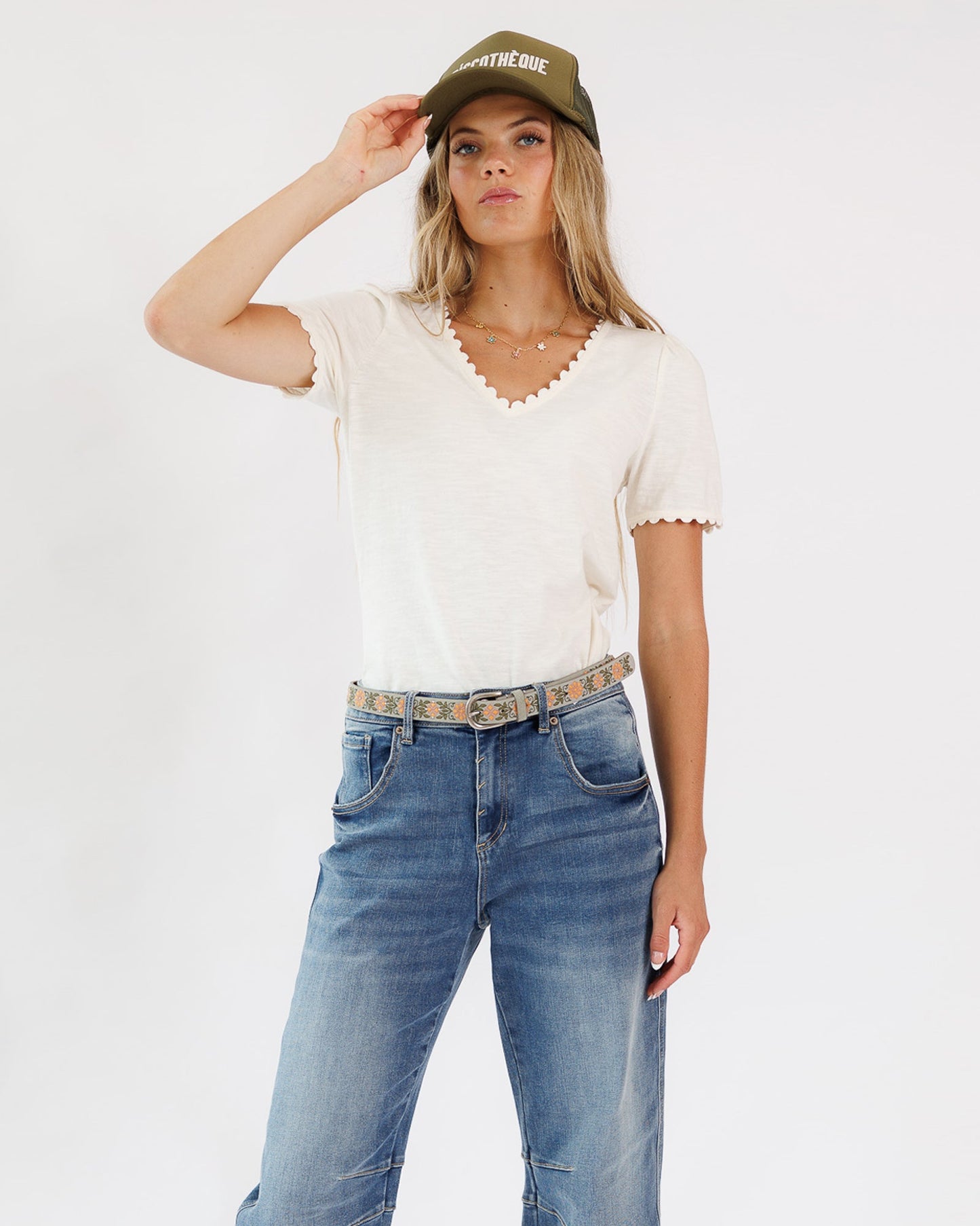 Scallop Tee