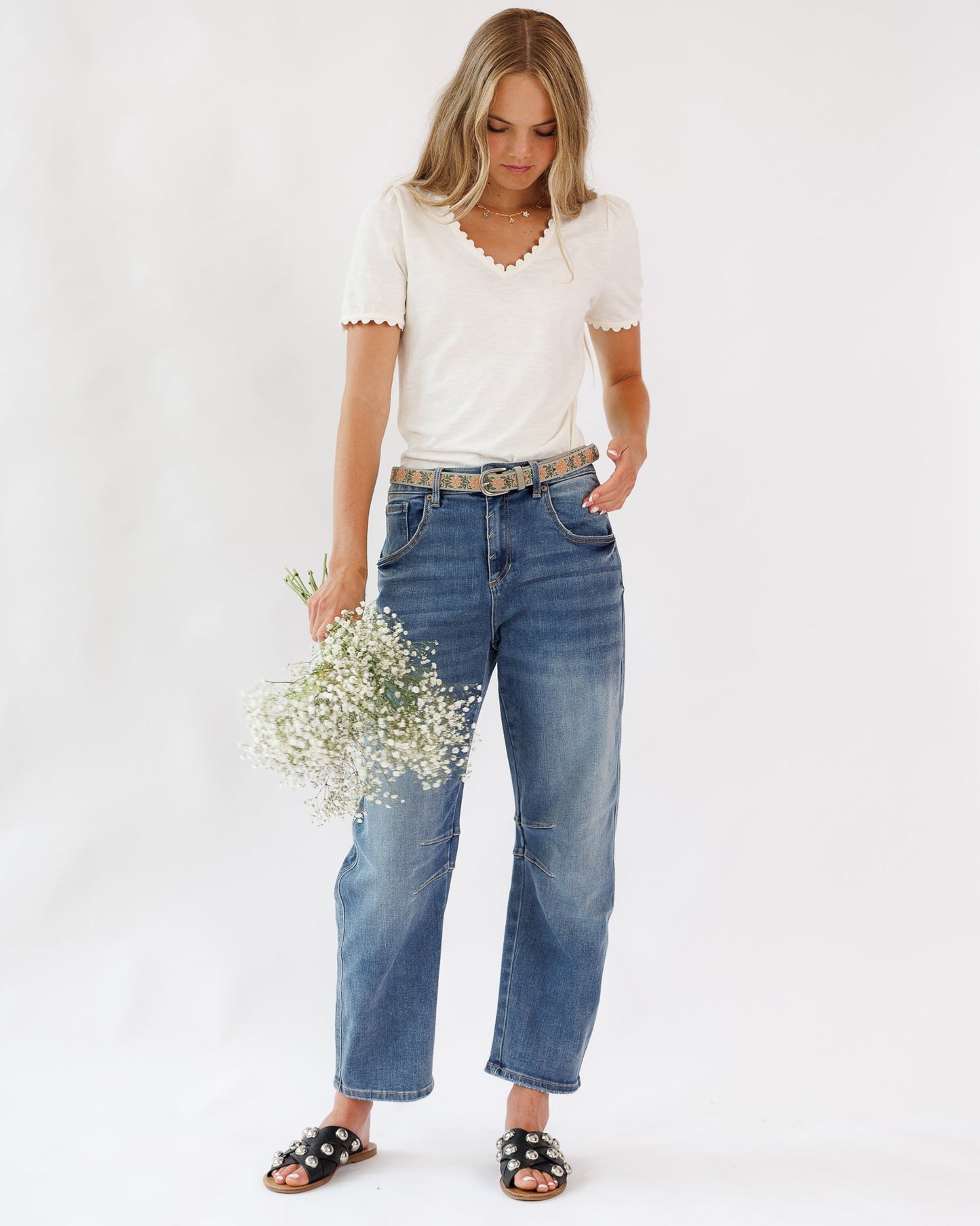 Scallop Tee