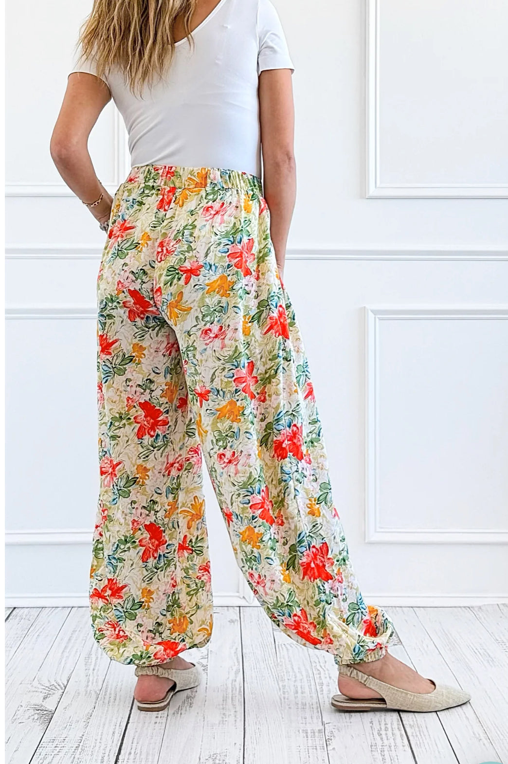 The Polly Floral Pants POL