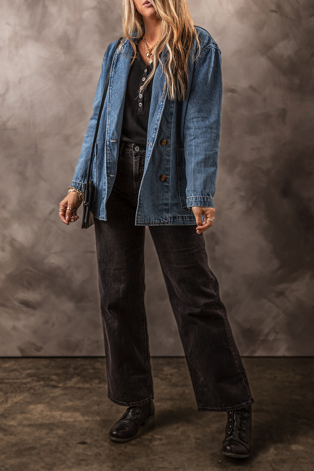 Simply Perfect Longline Denim Jacket