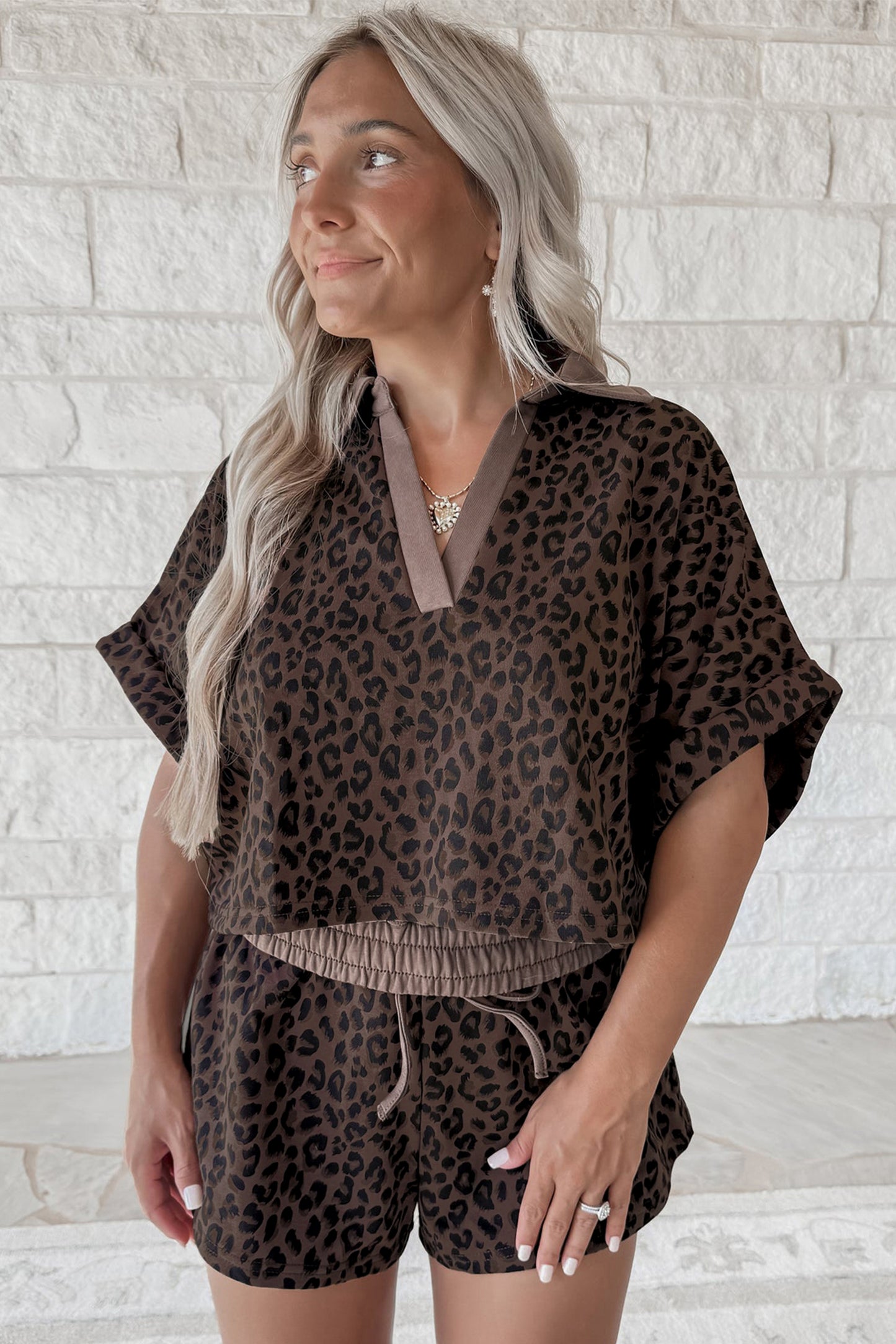 Leopard Lover Shorts Set