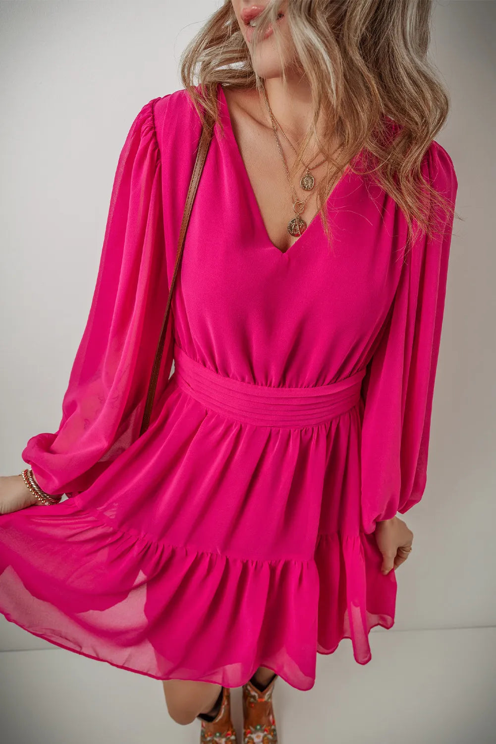 Pink All Day Everyday Mini Dress