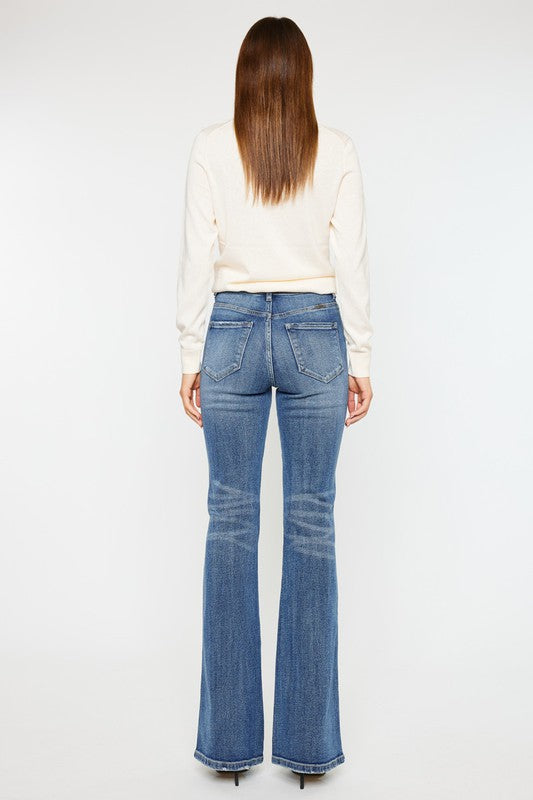 Yasmine High Rise Flare Jeans