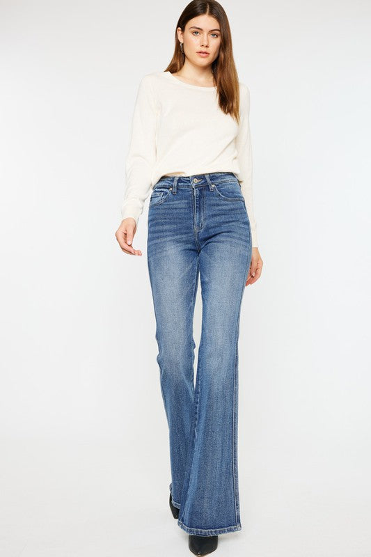 Yasmine High Rise Flare Jeans