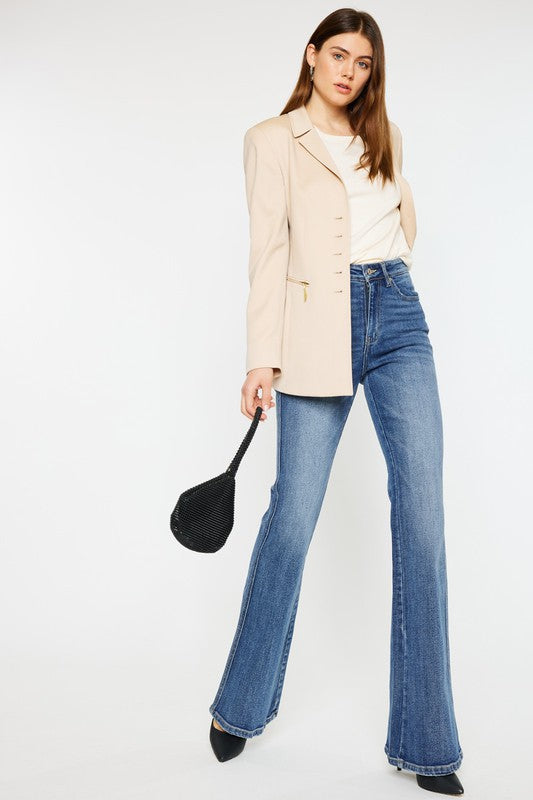 Yasmine High Rise Flare Jeans