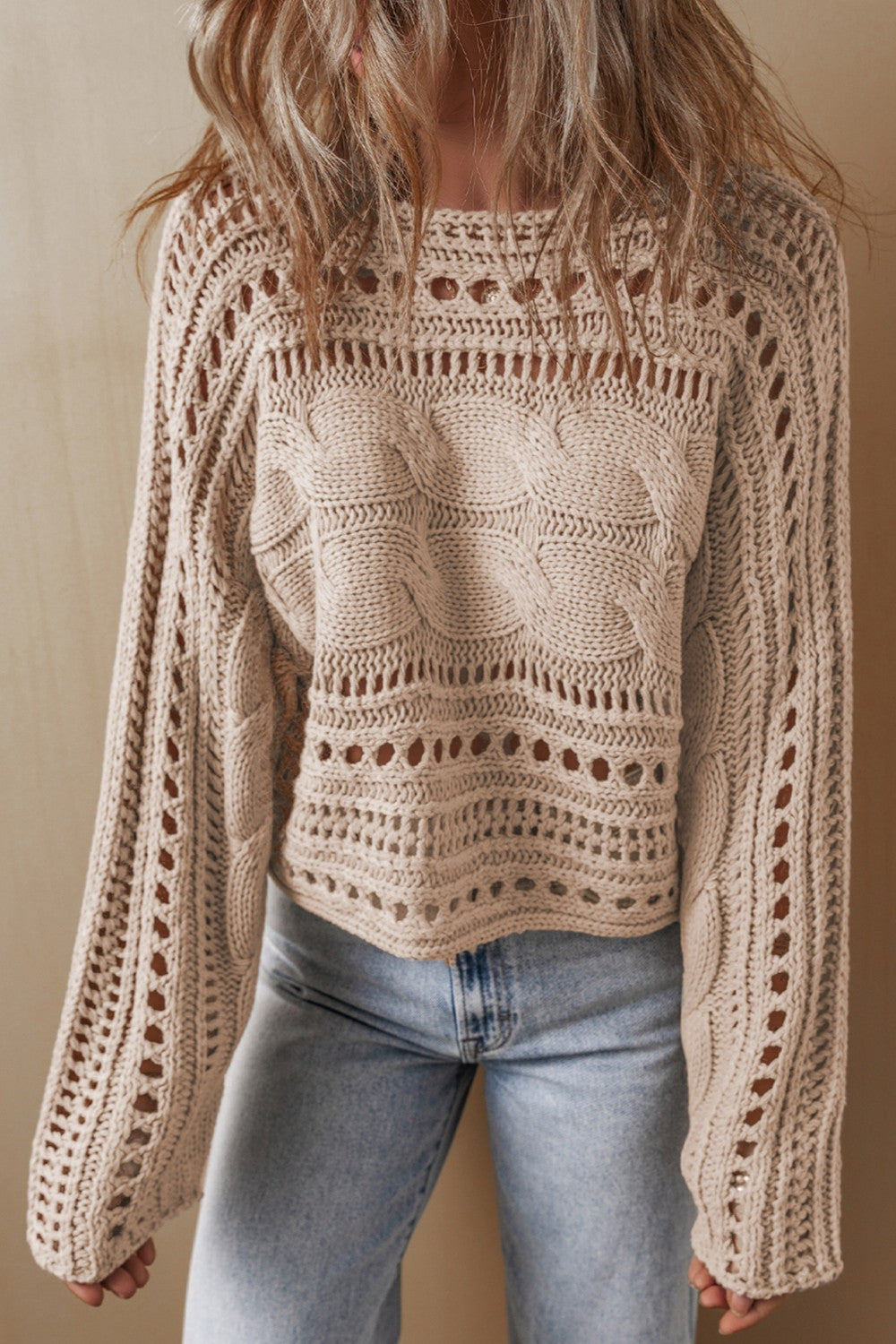 Cassidy Cable-Knit Sweater