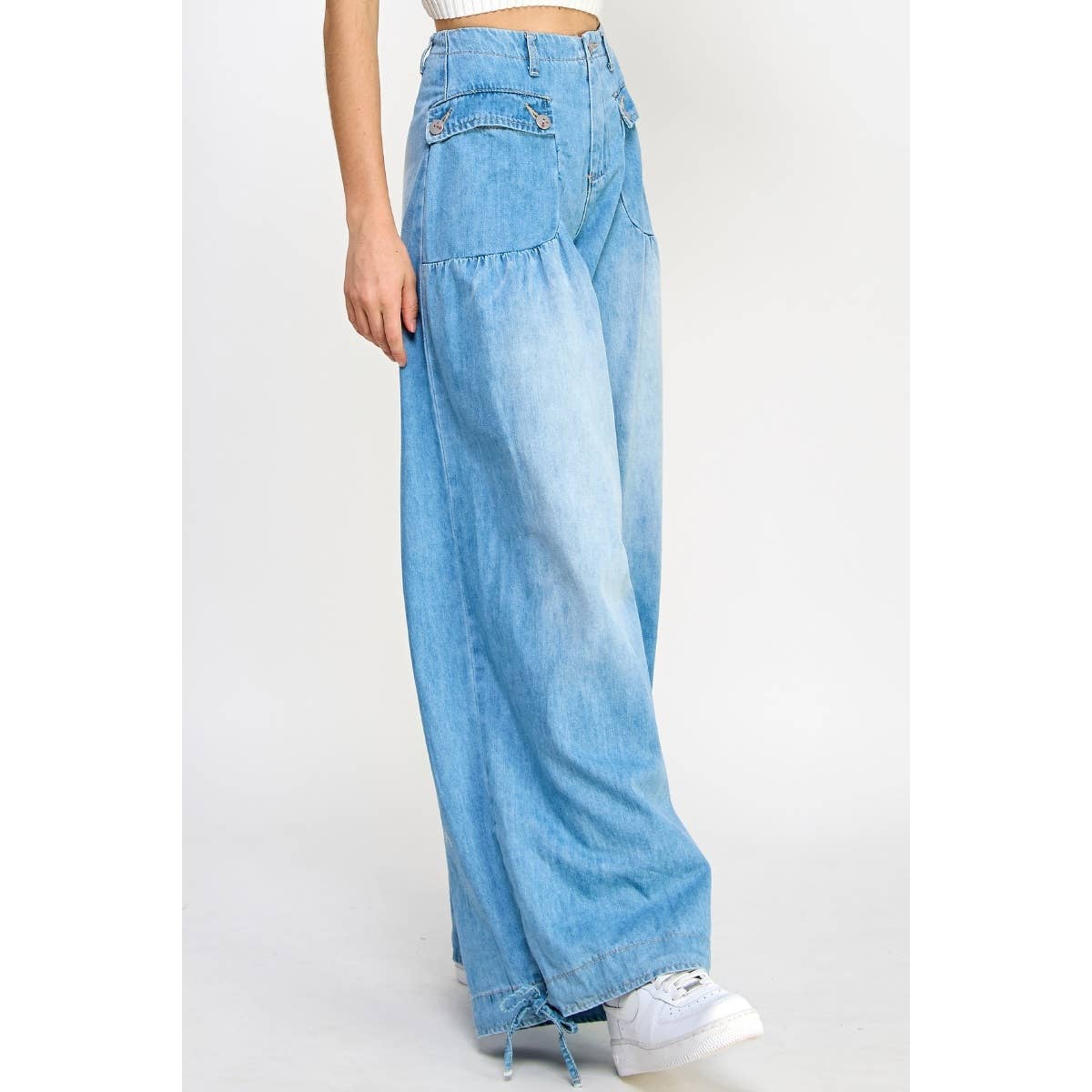 Loving Life Wide Leg Jeans