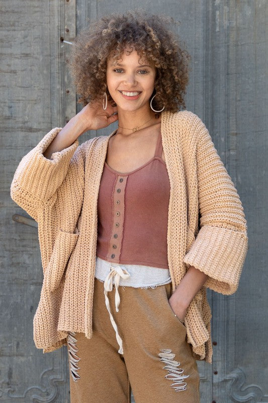 Celeste Angel Oversized Cardigan