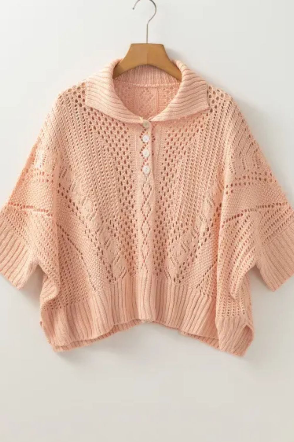 Abby Three-Quarter Sleeve Sweater